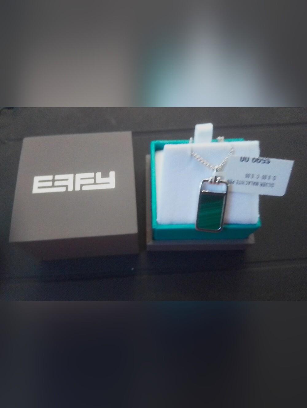 EFFY Silver And Malachite Pendant